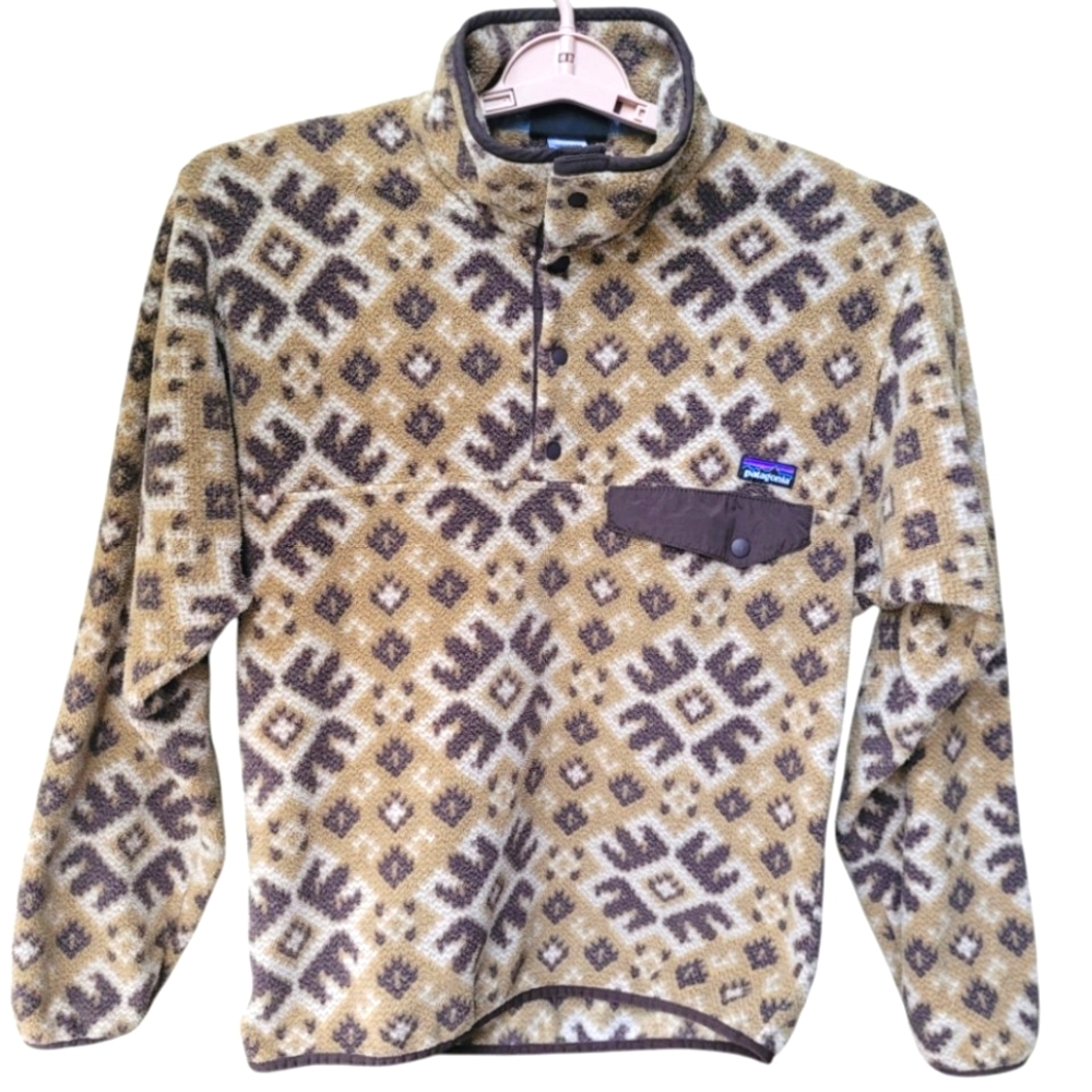 Patagonia Synchilla Snap-T Aurora Pullover Size S